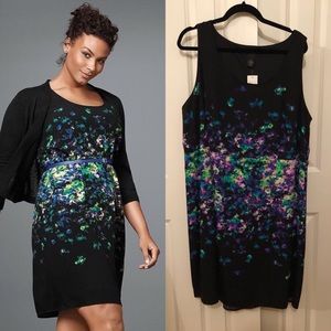 NWT Lane Bryant Plus Size watercolor dress